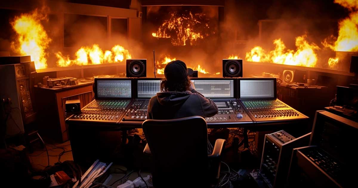 What not to do in music production?